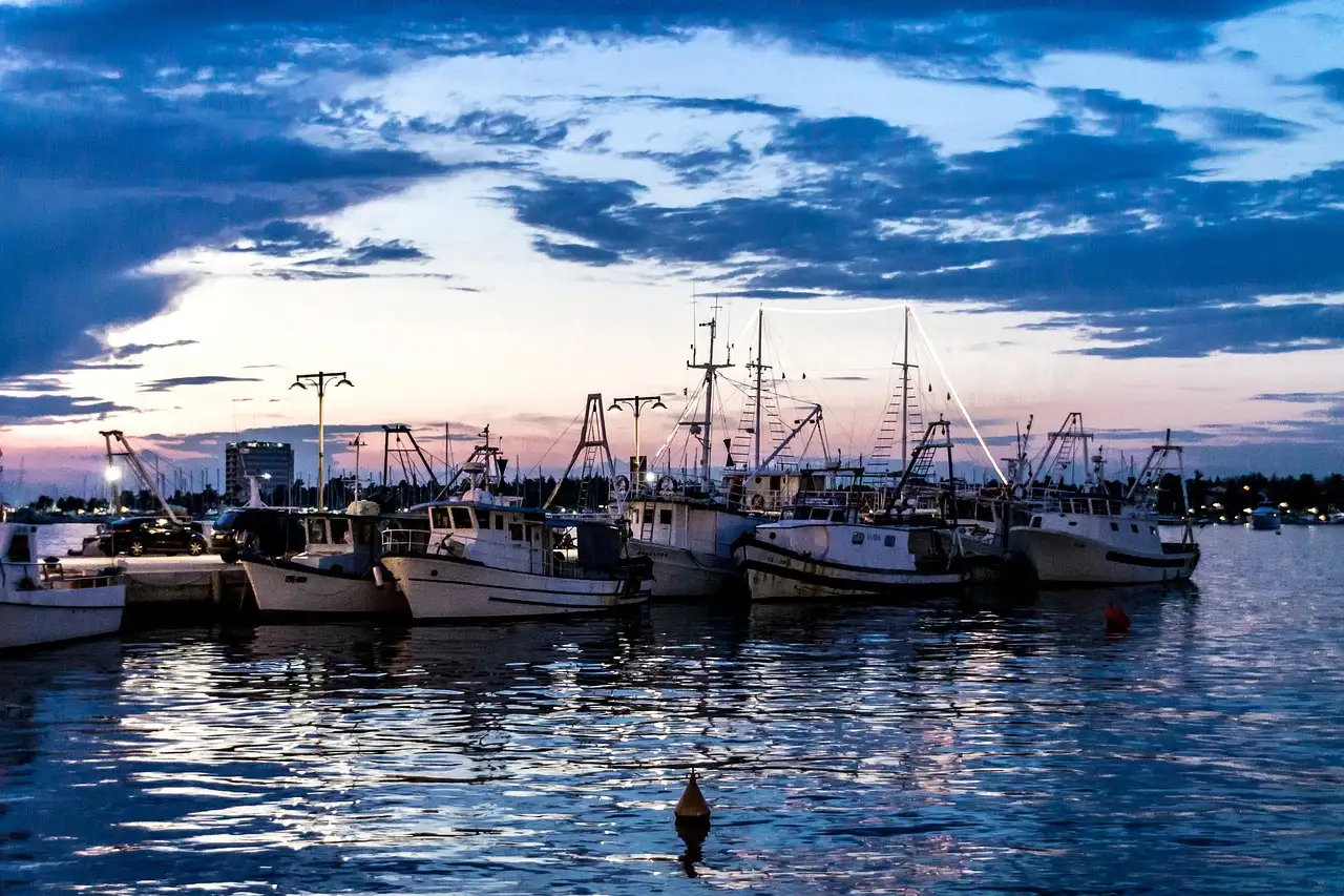 Boote in Umag